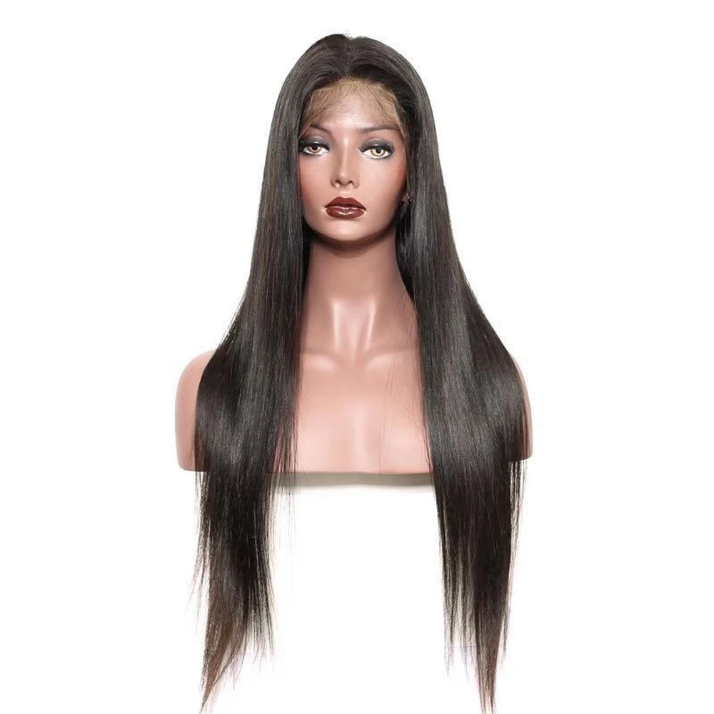 13x4 Lace Front Human Hair Wigs Long Straight Hair Wigs - View 3